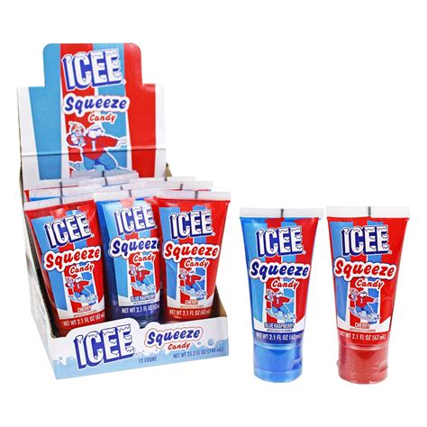 Icee® Squeeze Candy 12 Count Rebeccas Toys And Prizes