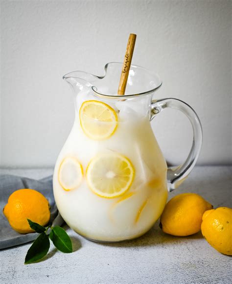 Creamy Lemonade | Kay's Clean Eats | Perfect Summer Drink!