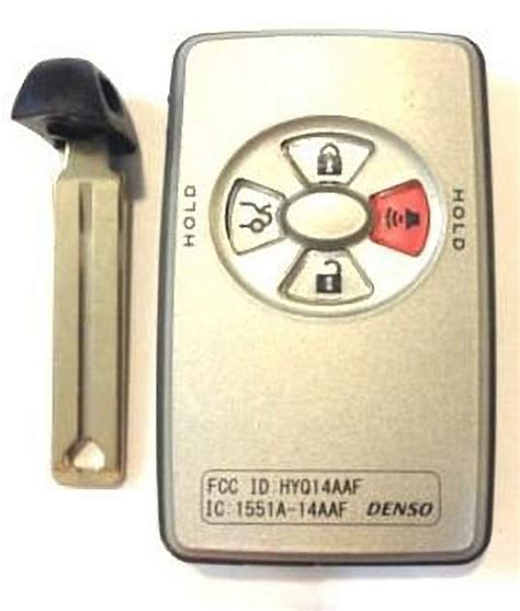 Insert key into ignition (do not turn) and pull the key out. key fob fits Toyota Avalon 2005 keyless remote FCC ID ...