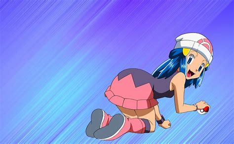 Wanna Catch A Pokemon Cute Hikari Tv Series Pokemon Dawn Anime