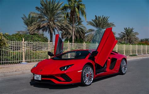 Rent Lamborghini Aventador S In Dubai Big Boss Luxury Car Rental