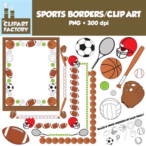 Free Sports Border Cliparts Download Free Sports Border Cliparts Png