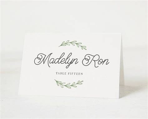 .to explore this 30 place card template free idea you can browse by simple template and tags: Pin by Gwen Eckhardt on wedding in 2020 | Wedding name ...