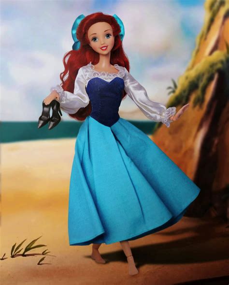 Ariel On The Beach Disney Barbie Dolls Disney Dolls Mermaid Barbie