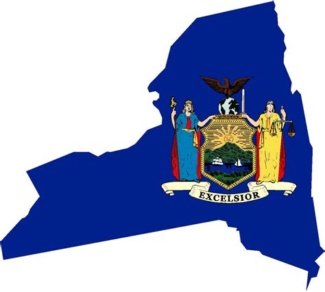 New York State Flag Decal House Of Grafix