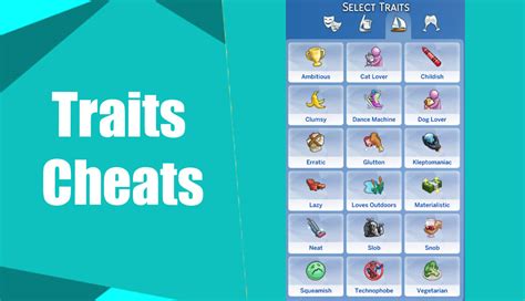 Sims 4 Cheats Download Sims 4 Trait Mods 2022 Sims 4 Custom Traits And