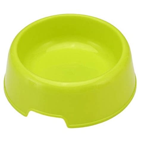 Yonger Non Slip Pet Dog Bowl Plastic Hard Pet Bowl Food Water Dish
