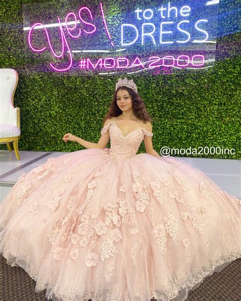 Pretty Off The Shoulder Blush Pink Quince Dress Quinceanera Dresses Pink Quinceanera Dresses