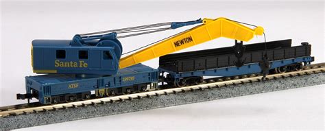 N Scale Model Power 3162 Maintenance Of Way Wrecking Crane