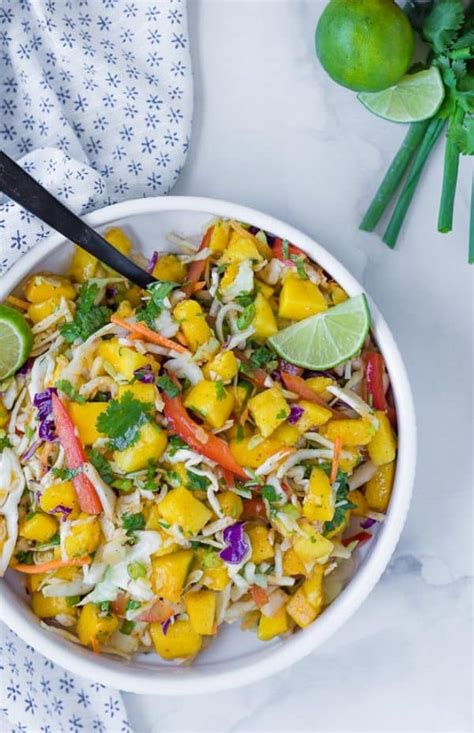 Maybe you would like to learn more about one of these? Mango Slaw - perfect slaw for fish tacos - Rachel Cooks®