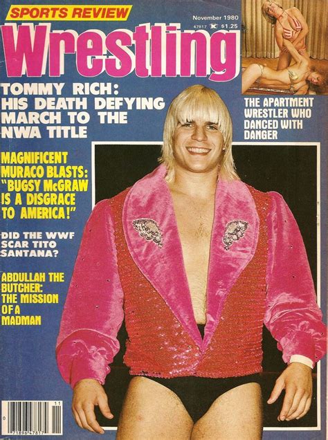 November 1980 Tommy Rich Apartment House Girl Wrestling Wrestling Wrestler Tommy