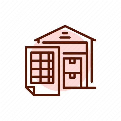 Warehouse Inventory Building Icon Download On Iconfinder