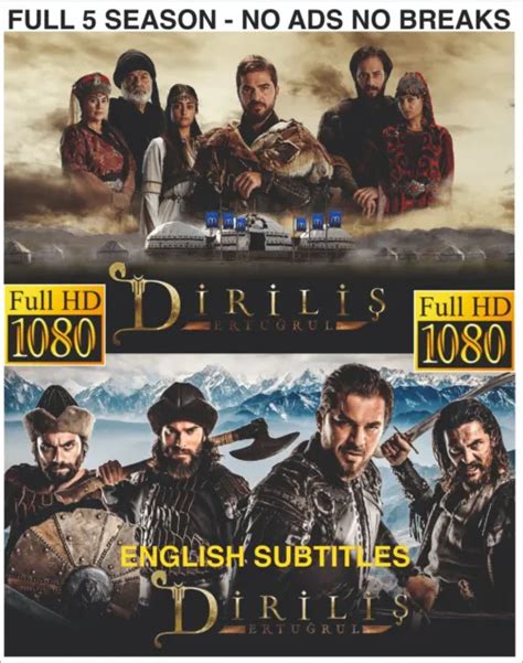 Resurrection Dirilis Ertugrul Seasons 1 5 Full Series English Subtitles