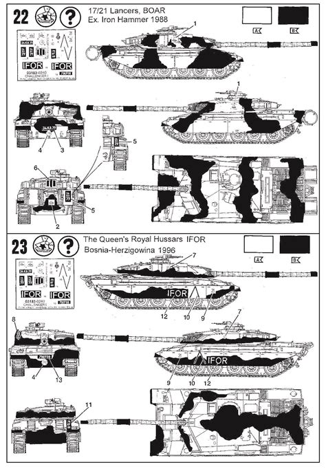 Challenger 1 British Main Battle Tank 172 Scale Model Kit In 2022