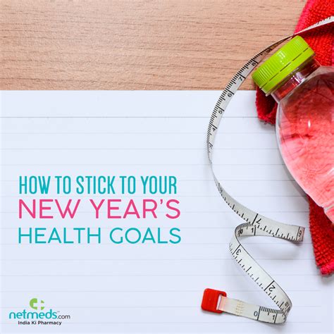 How To Stick To Your New Years Health Goals