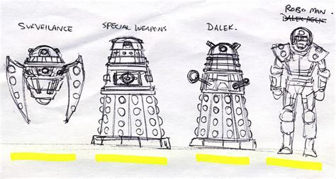 Dalek Thumbnail Sketch By Darkangeldtb On Deviantart