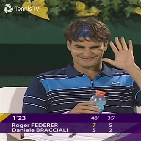 Incredible Federer Tweener In Dubai 2007 🔥 Roger Federer Dubai