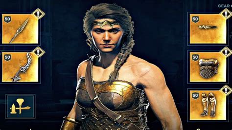 Assassin S Creed Odyssey How To Get Wonder Woman Armor LEGENDARY