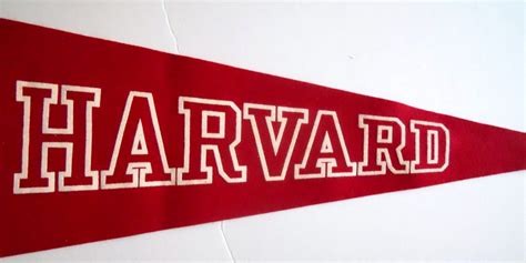 Vintage Harvard Pennant By Livingstonandporter On Etsy