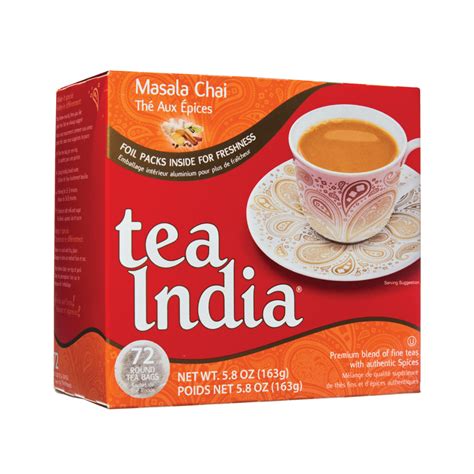 Tea India Masala Chai Tea Bags 72 Ct