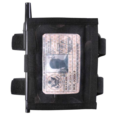 101 fss/fsmp 102 ashley ave., suite 489 bangor, me 04401: Military Style Armband ID Badge Holder