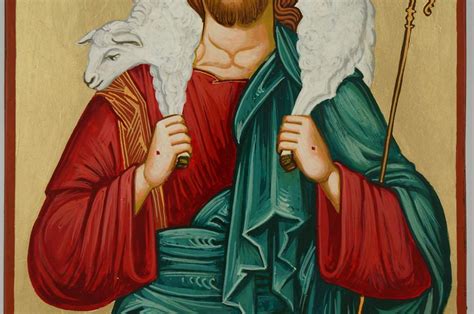 Jesus The Good Shepherd Orthodox Icon Blessedmart