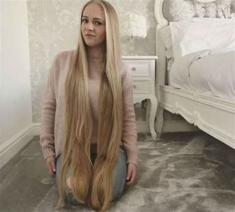 Meet The Real Life Rapunzel With 4ft Long Hair Thats Made Her An Instagram Star Mirror Online