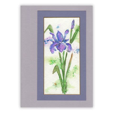 My hand painted spring watercolor flower note cards are so pretty for giving as a special gift and also for sending your own. Three Watercolor Flower Cards | FaveCrafts.com