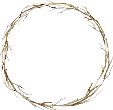 Frame Twigs Png Vector Psd And Clipart With Transparent Background