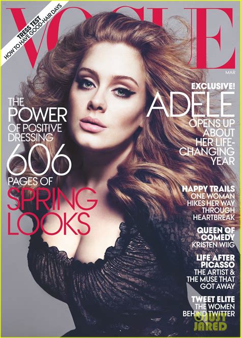 Startriga Adele Vogue Magazine March Issue Cover