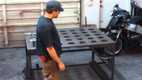 30 Mobility Kit For A 1000lb Welding Table Youtube