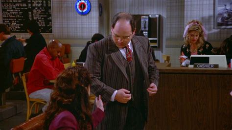 Nautica Mens Suit Worn By Jason Alexander As George Costanza In