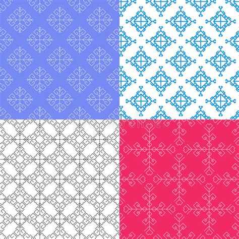 Um die güte zu bewerten, benötigt es einige anhaltspunkte, um eine sichere stellungnahme zu machen. Vektorfarbnahtlose Geometrische Muster Vektor Abbildung ...