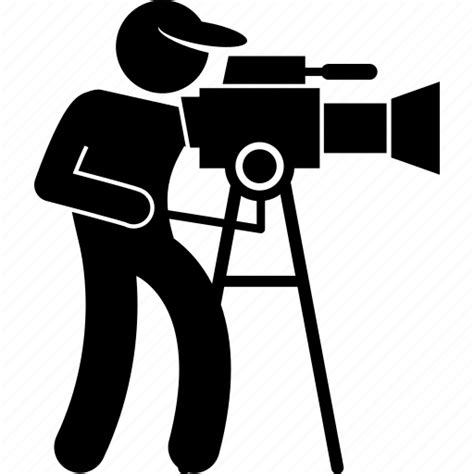 Camera Capture Filming Man Movie Studio Icon Download On Iconfinder