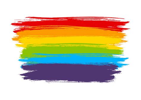 Rainbow Brush Strokes Stock Photos Pictures And Royalty Free Images Istock