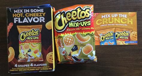💥 Thank You Very Much 🔥 New Cheetos Mix Ups Flamin Hot And Cheezy Mix