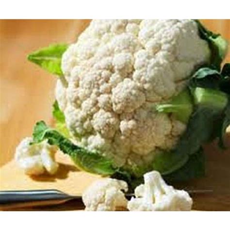 Cauliflower Self Blanche Great Heirloom Vegetable By Seed Kingdom Bulk
