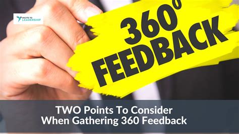 Gathering 360 Feedback Two Things You Should Know Incite To Leadership