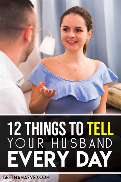 12 Things Your Husband Needs To Hear Every Day Marriage Tips