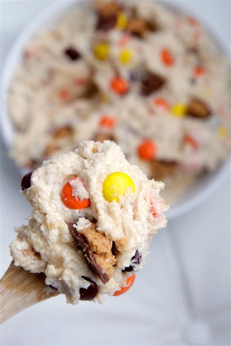 Edible Reeses Peanut Butter Cup Cookie Dough Fast And Easy Edible