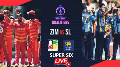 🔴 Live Sri Lanka Vs Zimbabwe Live Match 5 Icc Cricket World