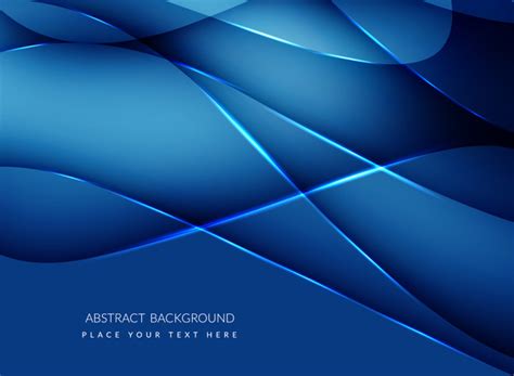 Abstract Background Blue Abstract Background Blue Curves Decoration