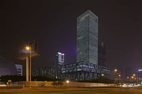 Shenzhen Stock Exchange Hq Oma Binhedadao China Concept Concrete
