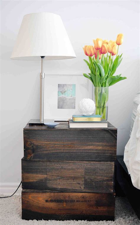 10 Easy Diy Nightstands In Wood To Complete Your Bedroom