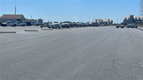 Limited Parking At Popular Obx Boat Ramps During Pavement Marking