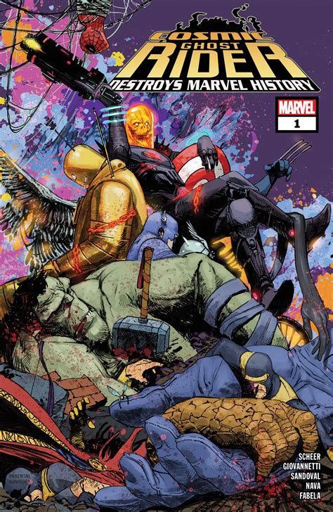 Cosmic Ghost Rider Destroys Marvel History 2019 1 Comic Issues