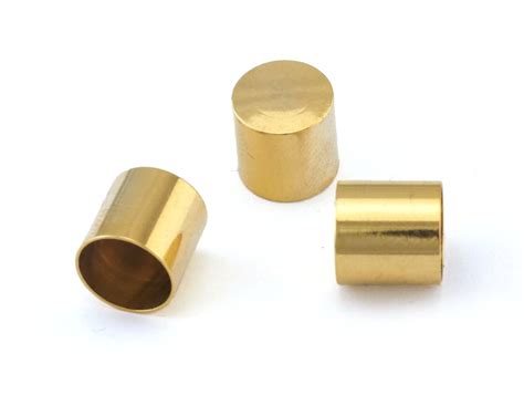 Craft Supplies And Tools Nickel Free Brass Cord Tip Ends 9x9mm 8mm Inner