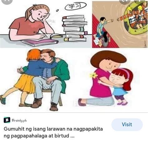 Gumuhit Ng Isang Larawan Na Nagpapakita Ng Pagpapahalaga Pumili Lamang