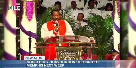 Cogic Holy Convocation Returns To Memphis After 11 Year Absence