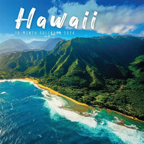 Hawaii 2024 Wall Calendar